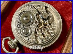 Burlington Pocket Watch -16s 19 Jewels Working in Presentation case