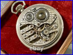 Burlington Pocket Watch -16s 19 Jewels Working in Presentation case