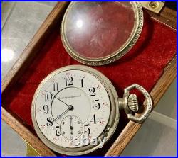 Burlington Pocket Watch -16s 19 Jewels Working in Presentation case