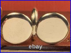 C1908 BURLINGTON ILLINOIS 19 JEWEL HUNTER CASE POCKET WATCH Keeps Time 16SIZE