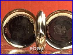 C1908 BURLINGTON ILLINOIS 19 JEWEL HUNTER CASE POCKET WATCH Keeps Time 16SIZE