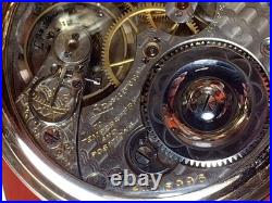 C1908 BURLINGTON ILLINOIS 19 JEWEL HUNTER CASE POCKET WATCH Keeps Time 16SIZE