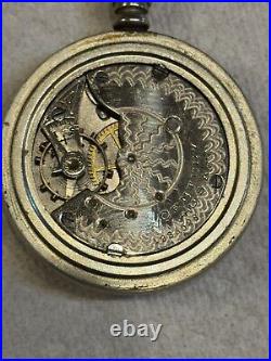 CENTURY USA POCKET WATCH CASE TRAIN Inlay Doesn't Run