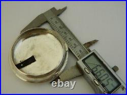 Cassa orologio da tasca argento Verge/fusee Outer Pair Case silver pocket watch