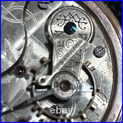 Columbus Watch Co Model 3 18 Size 15j Pocket Watch Fortune Gold Filled Case 1886