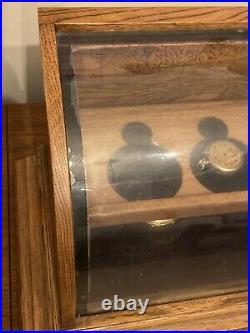 Curved glass Pocket Watch / Collectible display case