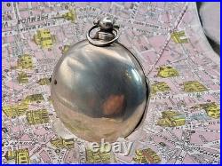 Double English Case. Silver. London 1828. POCKET WATCH