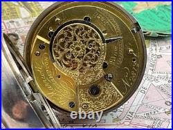 Double English Case. Silver. London 1828. POCKET WATCH