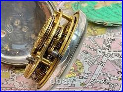 Double English Case. Silver. London 1828. POCKET WATCH