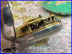 Double English Case. Silver. London 1828. POCKET WATCH