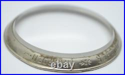 Dueber Hampden Pocket Watch Movement Dealer Display Case 16s 18s 45mm inside Vtg