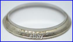 Dueber Hampden Pocket Watch Movement Dealer Display Case 16s 18s 45mm inside Vtg