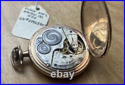 ELGIN NATL. WATCH CO. Pocket Watch Working Hunter Case B&B Royal 1800's