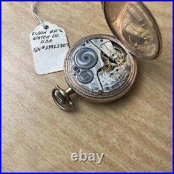 ELGIN NATL. WATCH CO. Pocket Watch Working Hunter Case B&B Royal 1800's