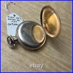 ELGIN NATL. WATCH CO. Pocket Watch Working Hunter Case B&B Royal 1800's