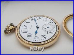 E. Howard 16s 21j Series 11 Railroad Chronometer Circa 1915 Original Case