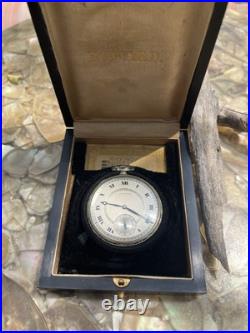 E. Howard Keystone Pocket Watch, 17 Jewel, With Original Case And Papers