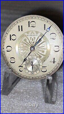 E. Howard, Two Watch Movements And Marriage Wristwatch Case, Running, Sept=007