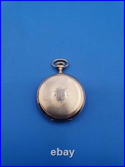 Elegin 7 Jewel Pocket Watch Hunter Case 20 Year Gold Filled