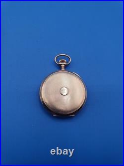 Elegin 7 Jewel Pocket Watch Hunter Case 20 Year Gold Filled