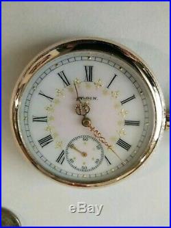 Elgin 16S. (1903) 15 jewels fancy dial grade 220 14K Gold Filled Case