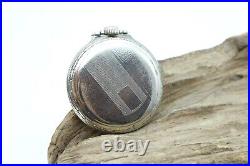 Elgin 17j Grade 387 Pocket Watch Keystone Gf Case Fancy Dial 16188406 (kb2)