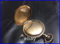 Elgin 1912 Grade 320 Model 2 Ladies Pocket Watch Hunter Case Size 0S 7j