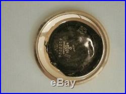 Elgin (1924) B. W. Raymond adj. 21 jewels railroad watch 14K. Gold filled case