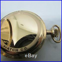 Elgin 19 Jewel BW Raymond Pocket Watch Scarce Elgin Gold Filled case runs