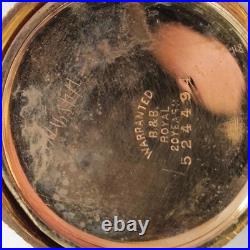 Elgin 269 Full Hunter 0s 7j 1903 PW B&B Royal 20yr Warranted Case 075WEB