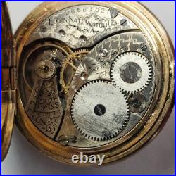 Elgin 269 Full Hunter 0s 7j 1903 PW B&B Royal 20yr Warranted Case 075WEB