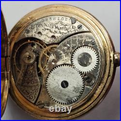 Elgin 269 Full Hunter 0s 7j 1903 PW B&B Royal 20yr Warranted Case 075WEB