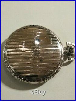 Elgin ART DECO 12 size (1924) 15 jewels Fancy Dial grade 315 B&B Royal case