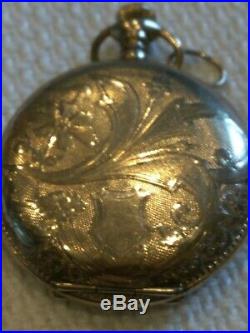 Elgin Antique Pocket Watch. RARE 1904. Gold Plated Case. Very Good Condition