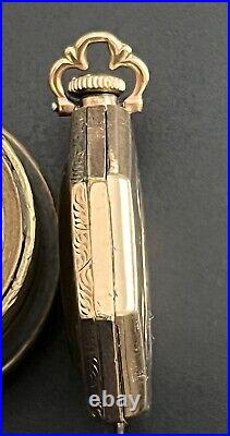 Elgin B&B Royal Case Model Pocket Watch Octagon Second 18k Gold Filled