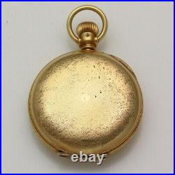 Elgin Grade 95 Model 1 6 Size Gold Filled Full Hunter Pocket Watch ca. 1888