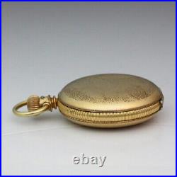 Elgin Grade 95 Model 1 6 Size Gold Filled Full Hunter Pocket Watch ca. 1888