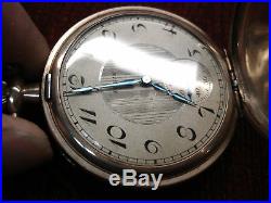 Elgin Hunt Case Pocket Watch With 20 Yr. Gf Fancy Case Grade 291 7 Jewels