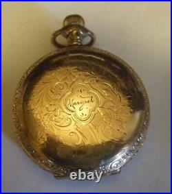 Elgin Hunter's Case Pocket Watch Gold Filled