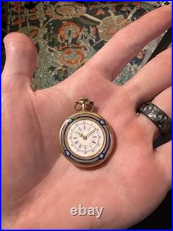 Elgin National Watch Co. Gold Pocket Watch, Wadsworth Case, Movement From 1915