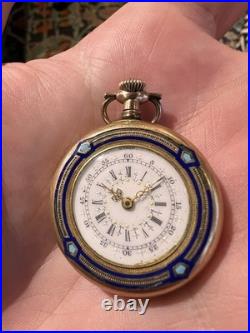 Elgin National Watch Co. Gold Pocket Watch, Wadsworth Case, Movement From 1915