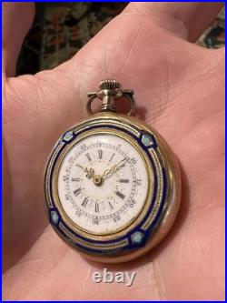 Elgin National Watch Co. Gold Pocket Watch, Wadsworth Case, Movement From 1915