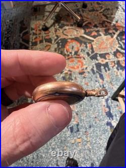 Elgin National Watch Co. Gold Pocket Watch, Wadsworth Case, Movement From 1915