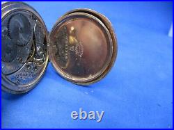 Elgin Pocket Watch 11 jewels double Hunter Case 1905 works grade 323 engraved