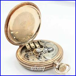 Elgin Pocket Watch 16 Size 15 Jewel Convertible in Keystone GF Case AC08