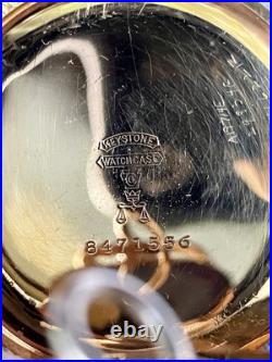 Elgin Watch Co. #18838959 Grade 347 12 S Model 3 17 J Keystone Watch Case