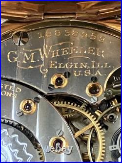 Elgin Watch Co. #18838959 Grade 347 12 S Model 3 17 J Keystone Watch Case