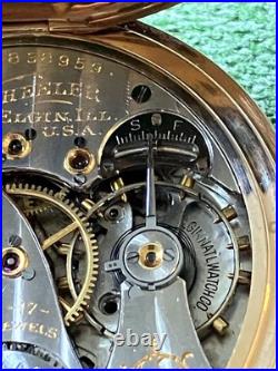 Elgin Watch Co. #18838959 Grade 347 12 S Model 3 17 J Keystone Watch Case