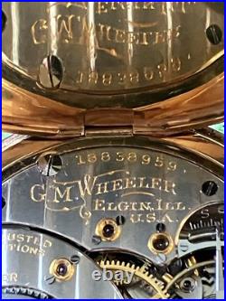 Elgin Watch Co. #18838959 Grade 347 12 S Model 3 17 J Keystone Watch Case