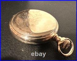 Elgin size 16 Gold filled Hunter Case Pocket watch 1903, excellent condition